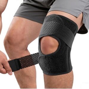 Black Knee Support Brace